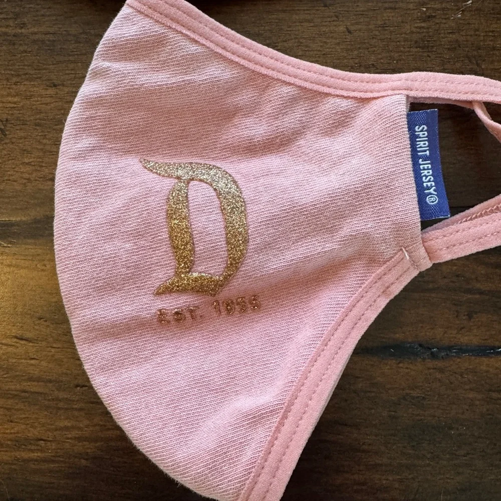 Disney Pink Spirit Jersey, Leopard, & Sequined Cloth Face Masks- Set of 3